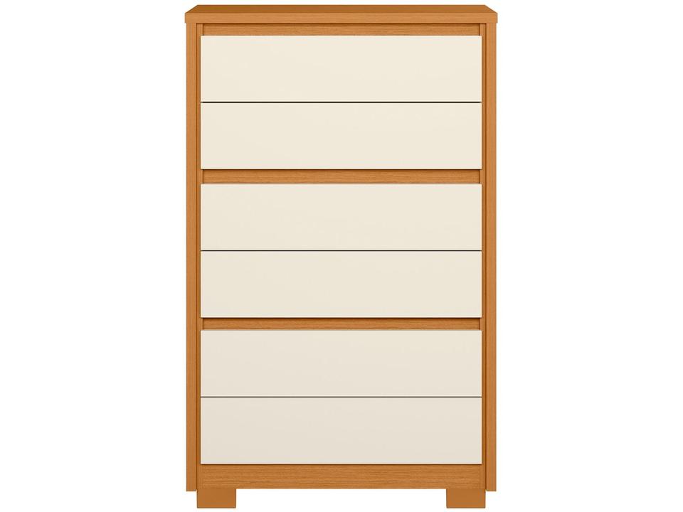 Cômoda 6 Gavetas Móveis Albatroz Unno - 2