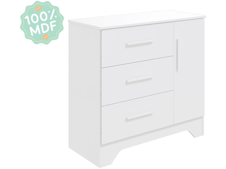 Cômoda Infantil 3 Gavetas Moveis Peroba Magia - 5