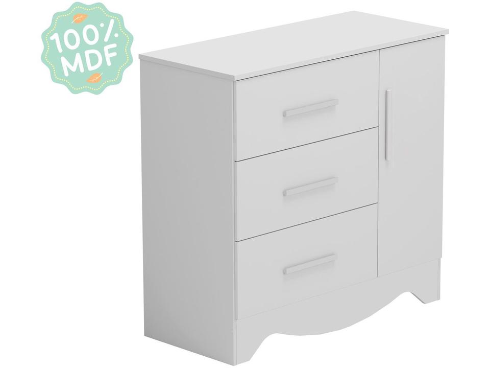 Cômoda Infantil 3 Gavetas Moveis Peroba Magia - 9