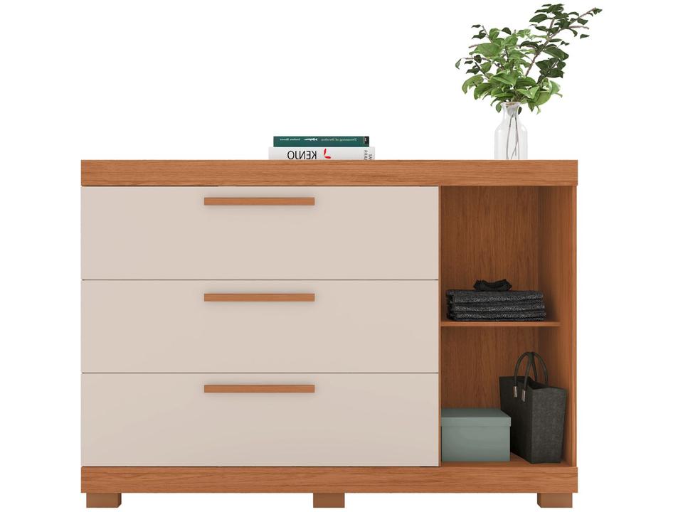 Cômoda Multiuso 3 Gavetas Caemmun Éden - 4