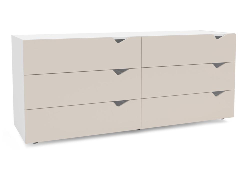 Cômoda Multiuso 6 Gavetas Politorno Móveis Porto - 5