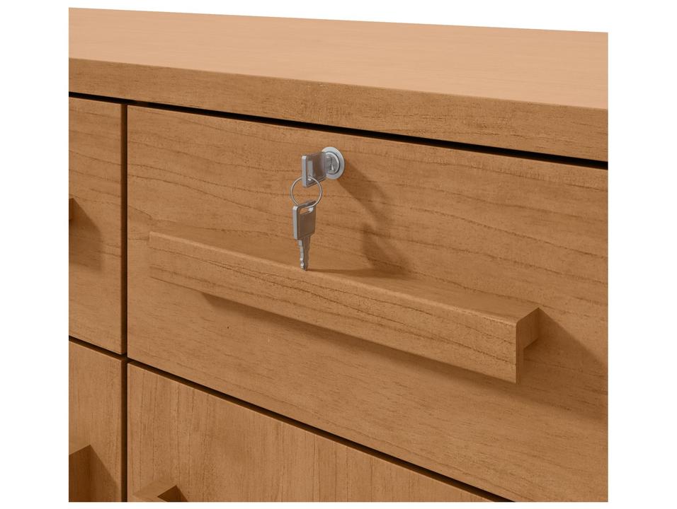 Cômoda Multiuso com Sapateira 8 Gavetas 2 Portas Móveis Lopas Toronto - 5