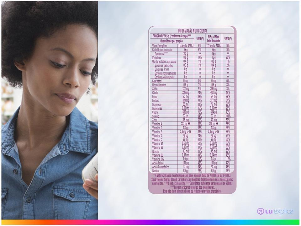 Complemento Alimentar Adulto Nutren Dark Chocolate Beauty 400g - 3