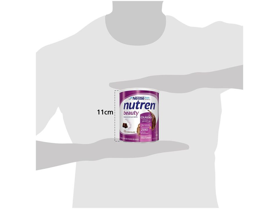 Complemento Alimentar Adulto Nutren Dark Chocolate Beauty 400g - 11