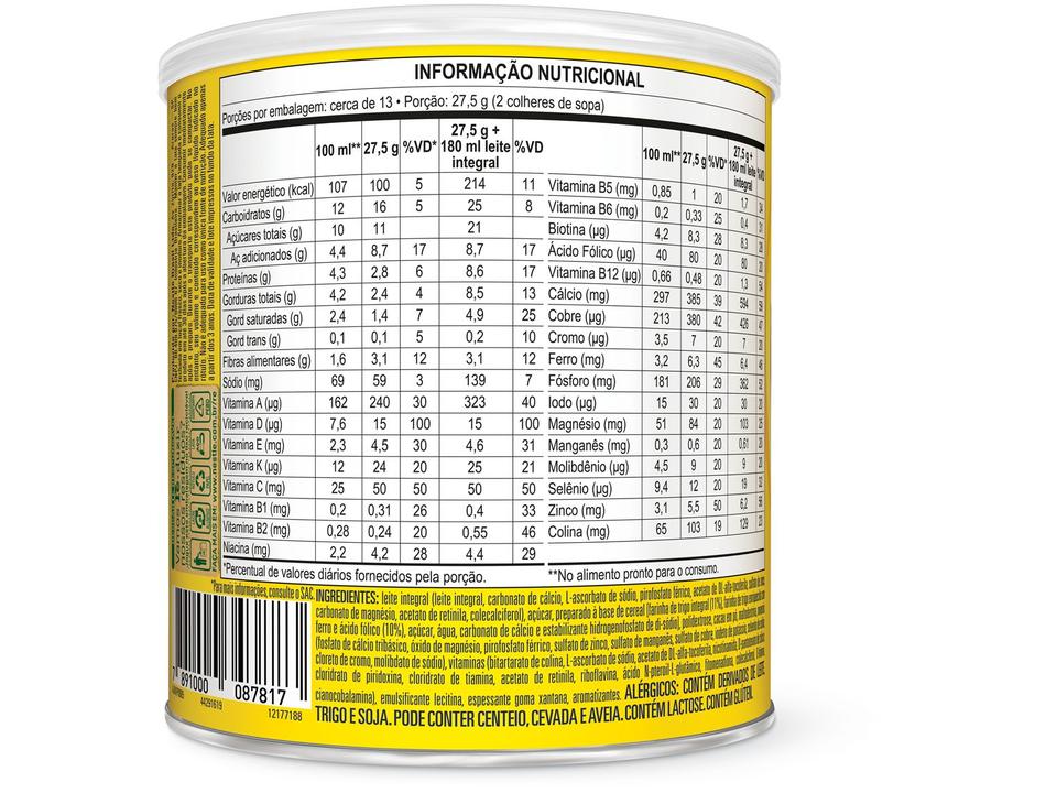 Complemento Alimentar Infantil Nutren Chocolate Kids 350g - 8