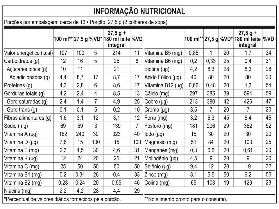 Complemento Alimentar Infantil Nutren Chocolate Kids 350g - 4