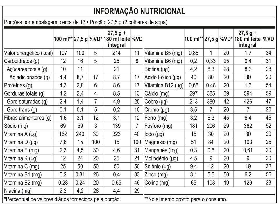 Complemento Alimentar Infantil Nutren Chocolate Kids 350g - 4