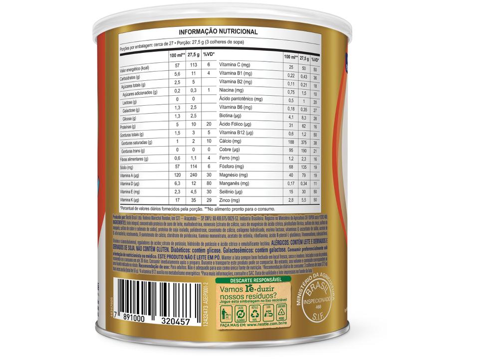 Complemento Alimentar Nutren Senior Sem Sabor Zero Lactose 740g - 4