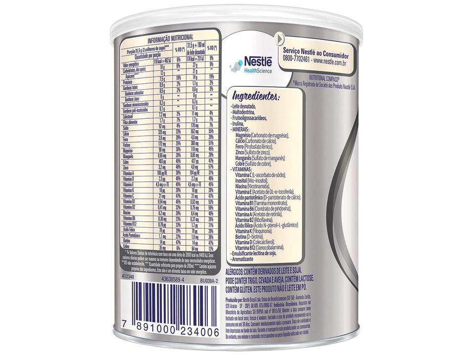 Composto Lácteo Adulto Nutren Baunilha - Active 400g - 5