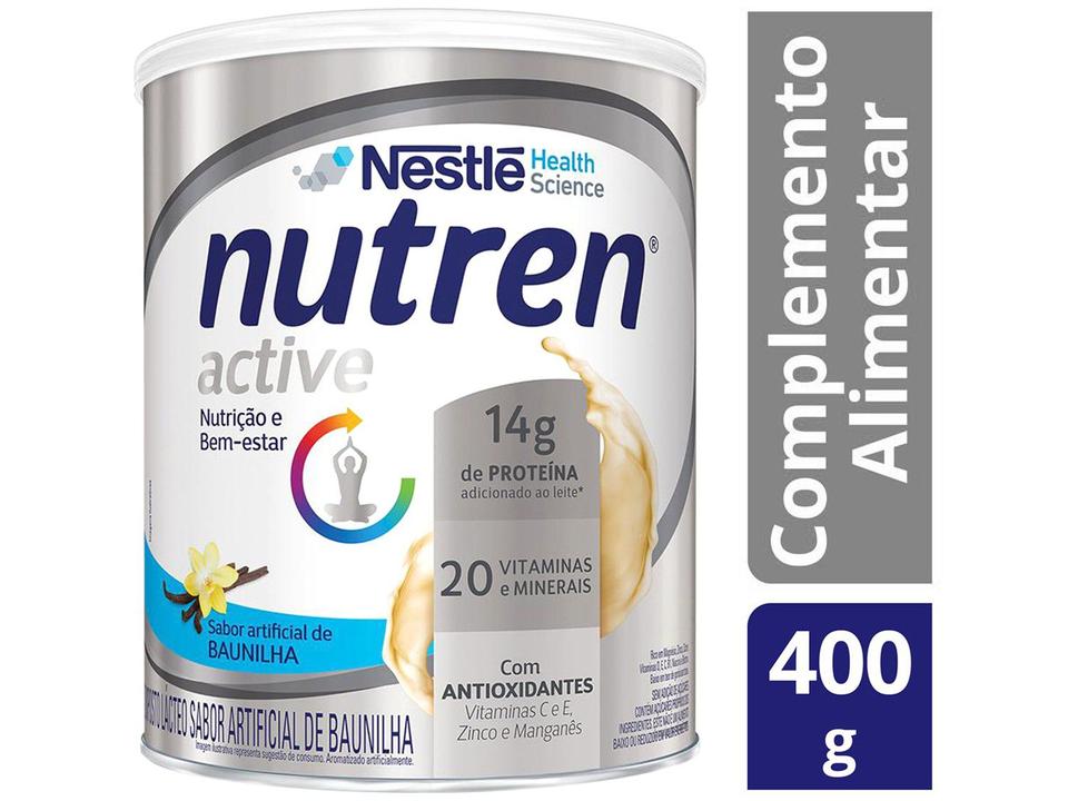 Composto Lácteo Adulto Nutren Baunilha - Active 400g - 1