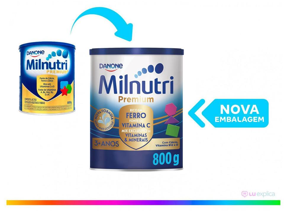 Composto Lácteo Milnutri Premium 800g - 1