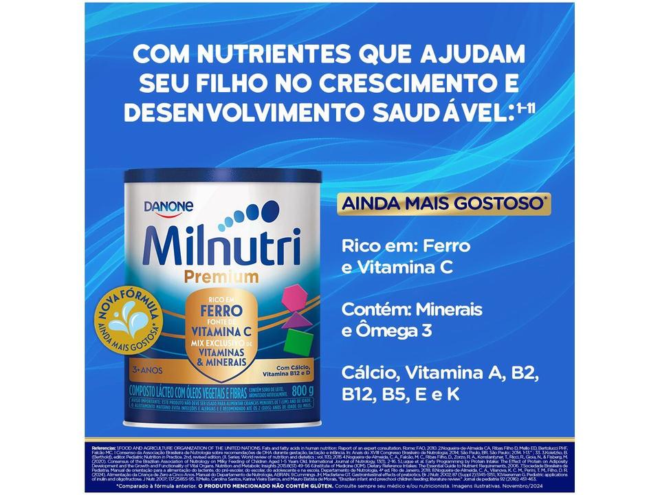 Composto Lácteo Milnutri Premium 800g - 10