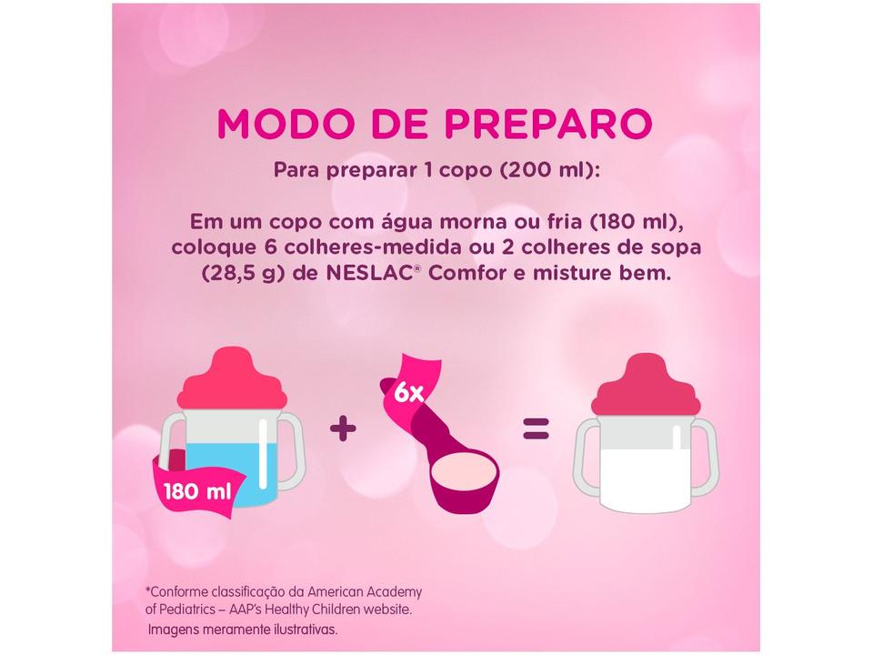 Composto Lácteo Neslac Original Comfor Integral 800g - 5