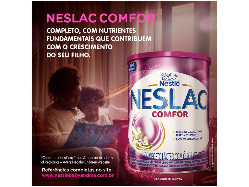 Composto Lácteo Neslac Original Comfor Integral 800g - 3