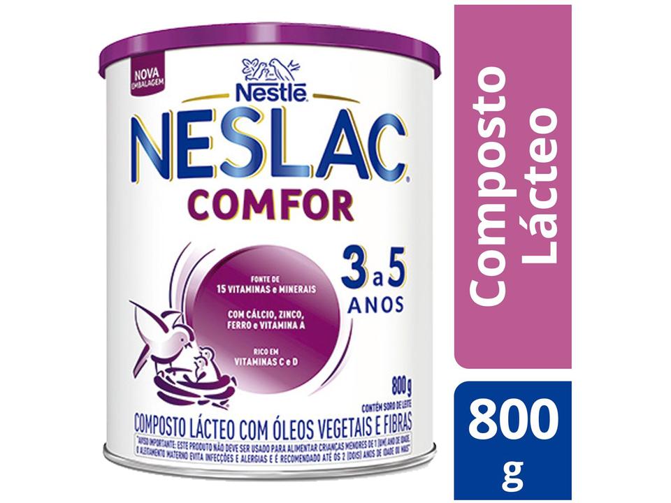 Composto Lácteo Neslac Original Comfor Integral - 800g - 2