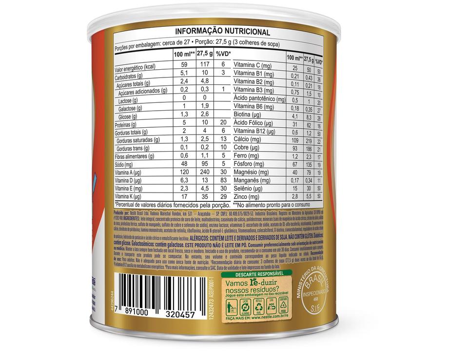Composto Lácteo Nestle sem Sabor Nutren Senior Zero lactose 740g 2 Unidades - 6