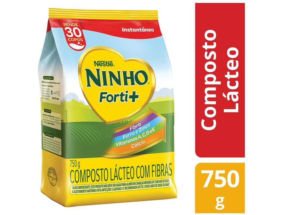 Composto Lácteo NINHO Forti+ Fibras Sachê - 1