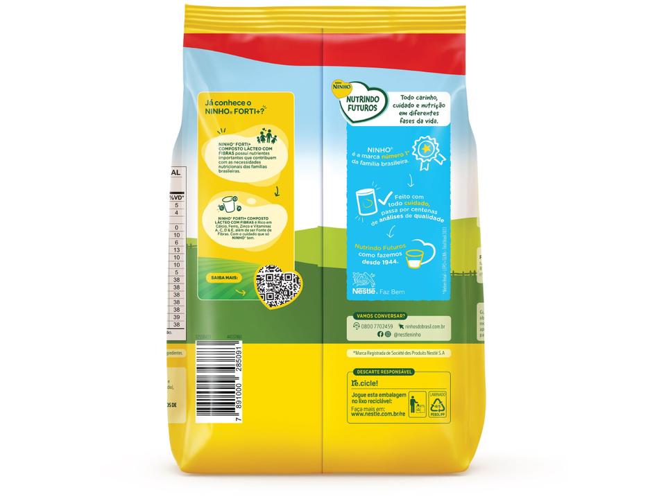 Composto Lácteo NINHO Forti+ Fibras Sachê - 3