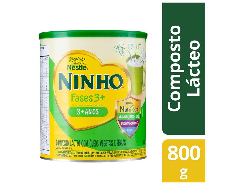 Composto Lácteo Ninho Original Fases 3+ Integral - 1