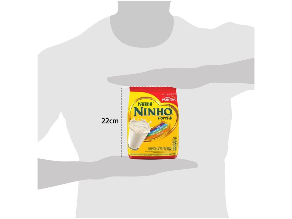 Composto Lácteo Ninho Original Forti+ Integral - 750g - 6