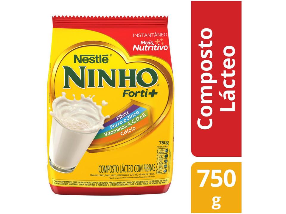 Composto Lácteo Ninho Original Forti+ Integral - 750g - 1
