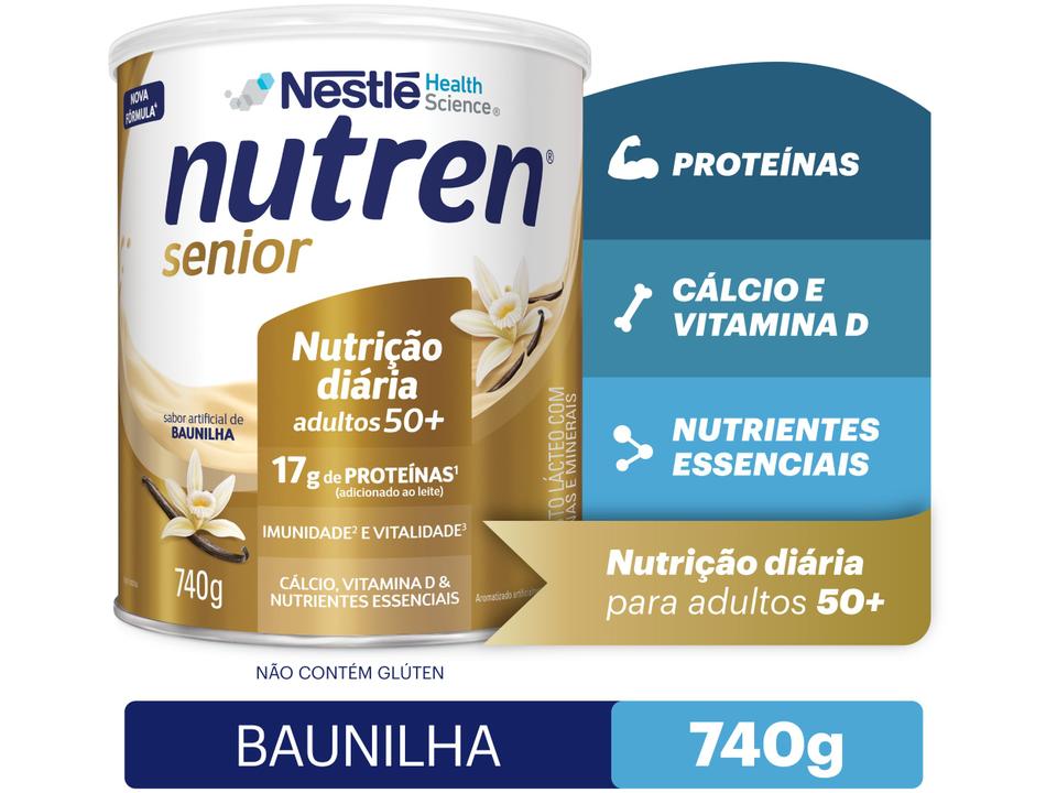Composto Lácteo Nutren Senior Baunilha - 1