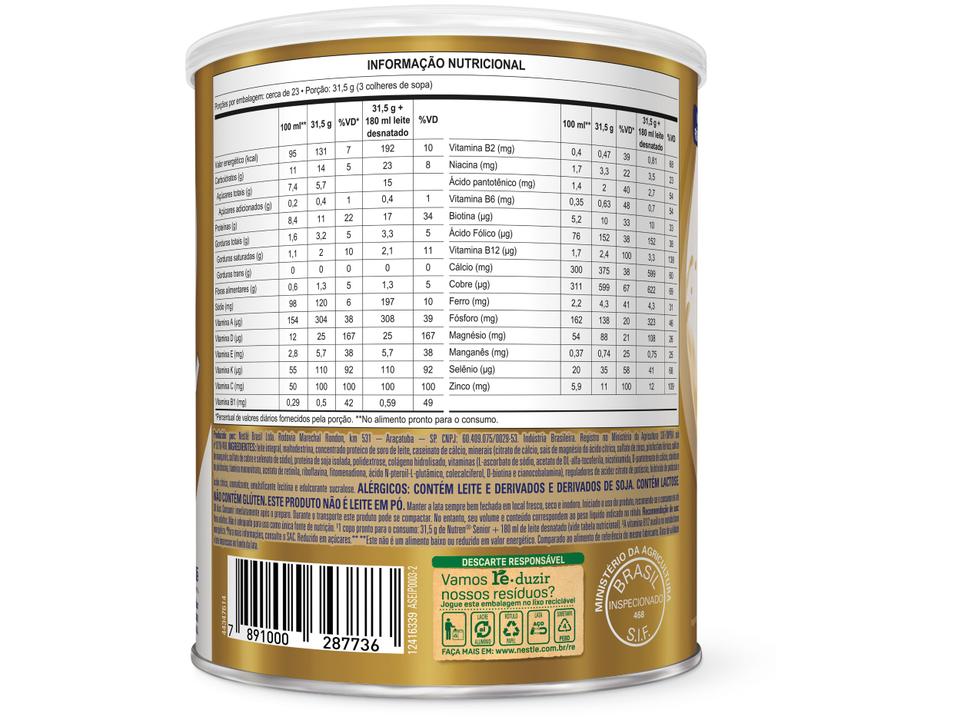 Composto Lácteo Nutren Senior Baunilha - 4