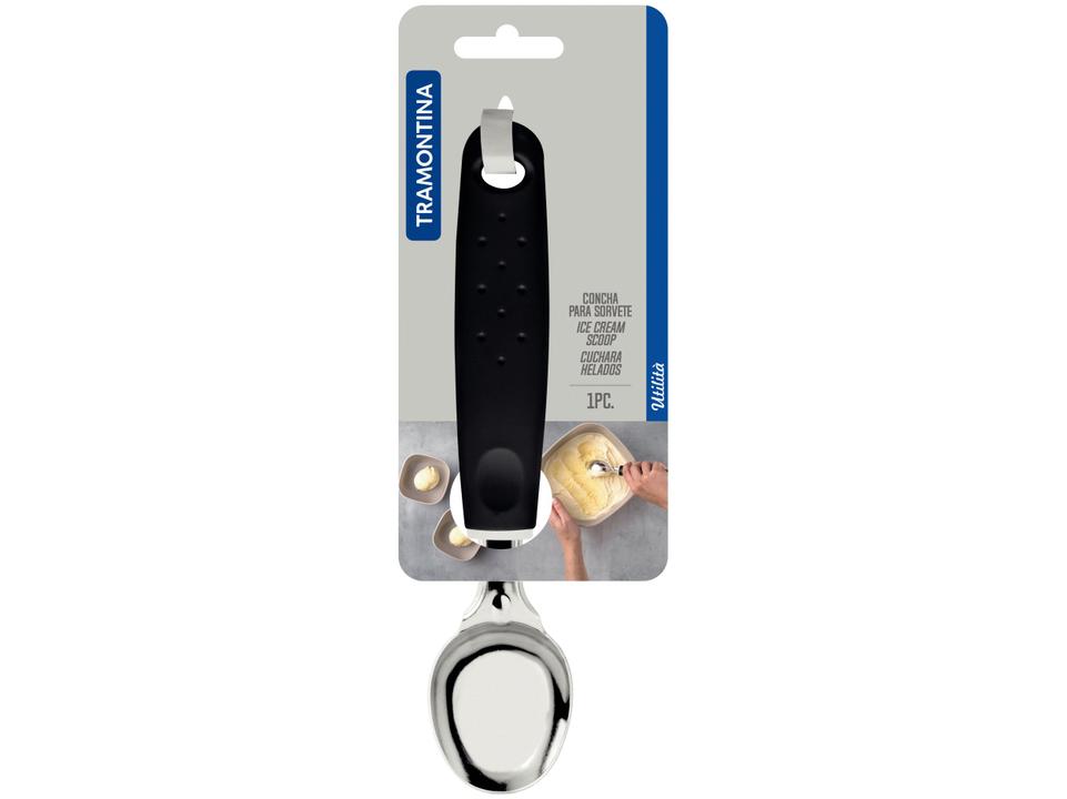 Concha de Sorvete Inox Utilitá 21,1cm - 1