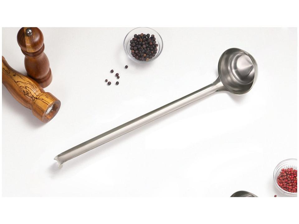 Concha Terrina para Feijão Inox Hercules Plus UT101-002 Prata 50cm - 1