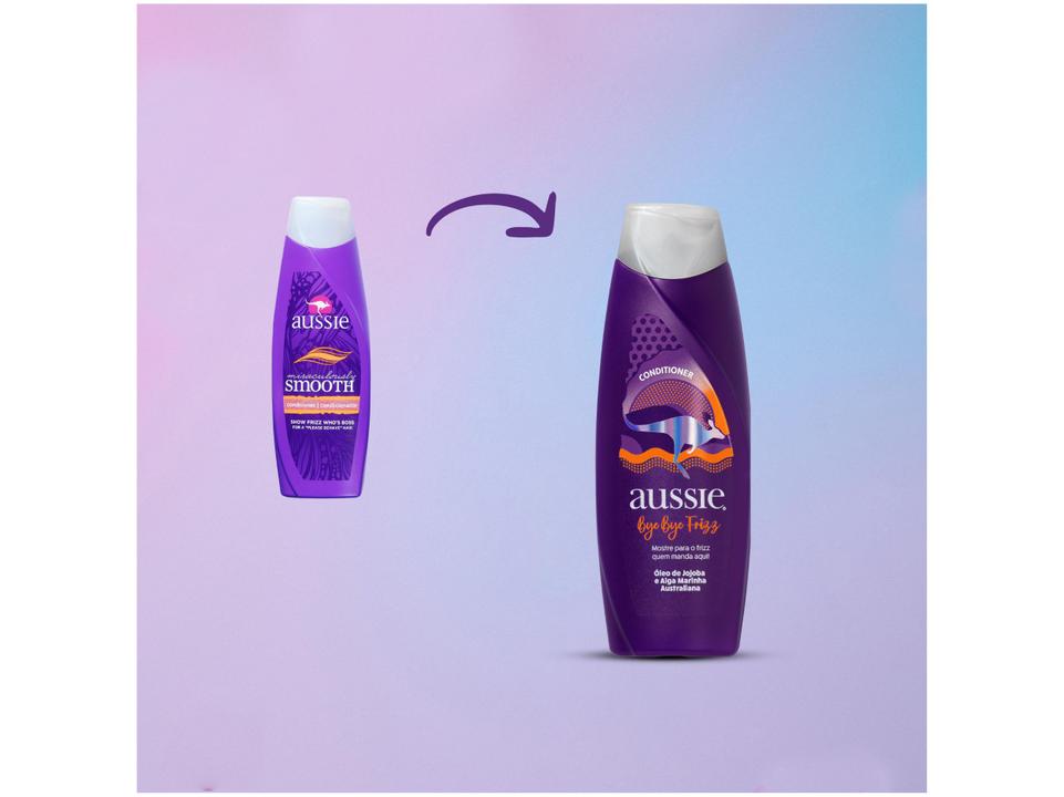 Condicionador Aussie Bye Bye Frizz Maciez e Brilho - 1