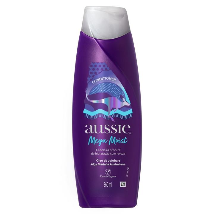 Condicionador Aussie Mega Moist Super Hidratação 360ml - 7