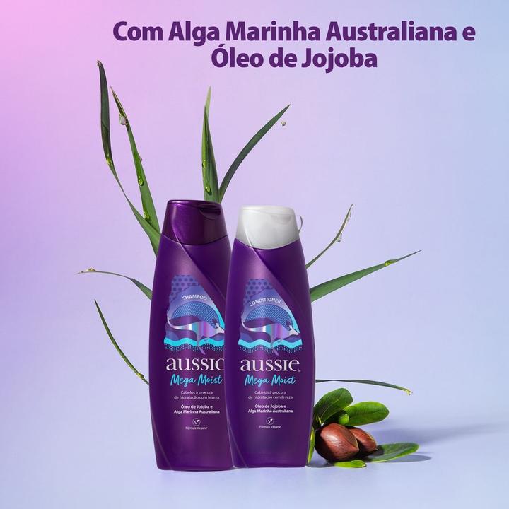 Condicionador Aussie Mega Moist Super Hidratação 360ml - 2