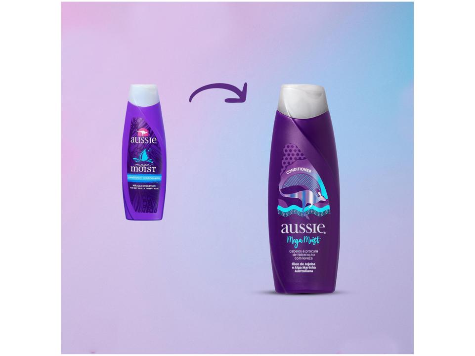 Condicionador Aussie Moist Mega 360ml - 3