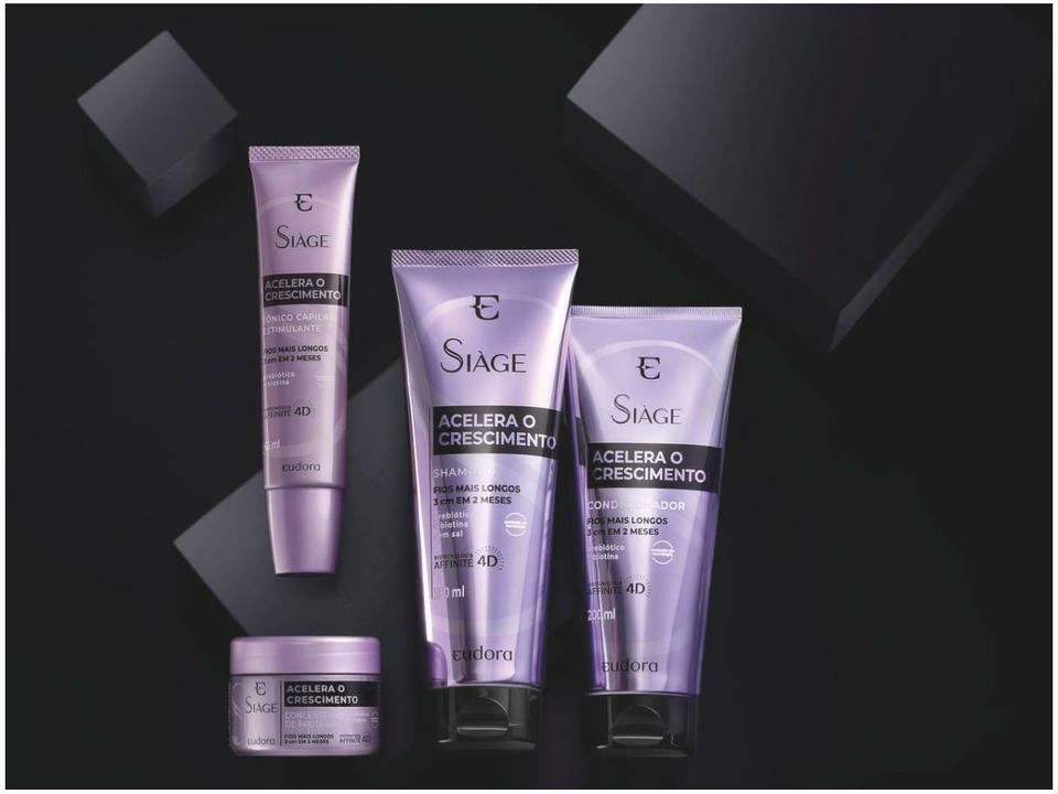 Condicionador Eudora Siàge Acelera o Crescimento 200ml - 3