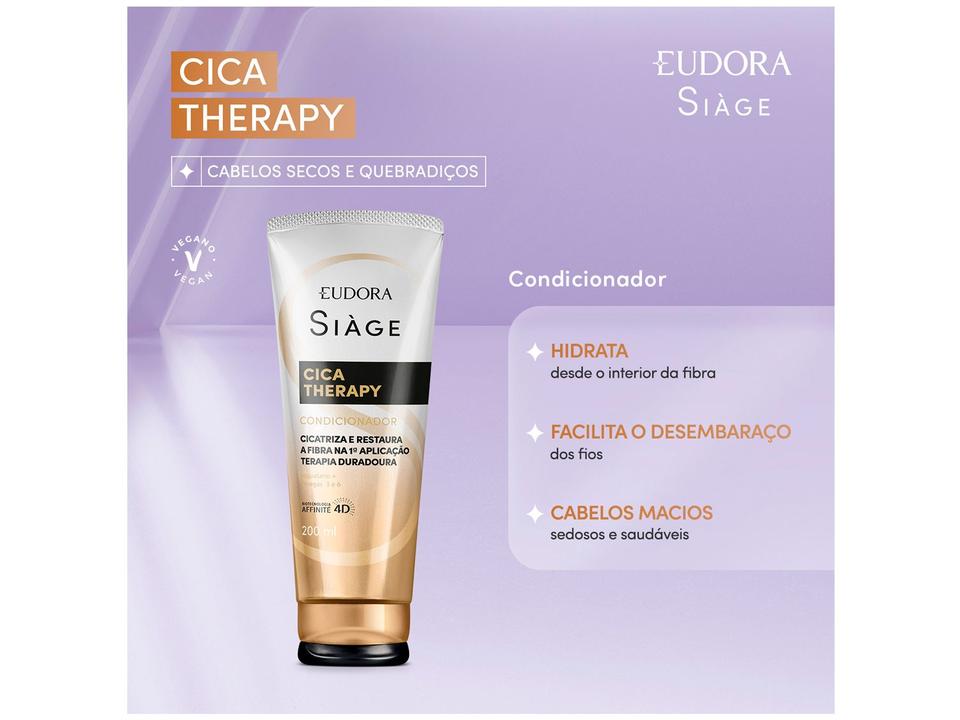 Condicionador Eudora Siàge Cica Therapy 200ml - 1