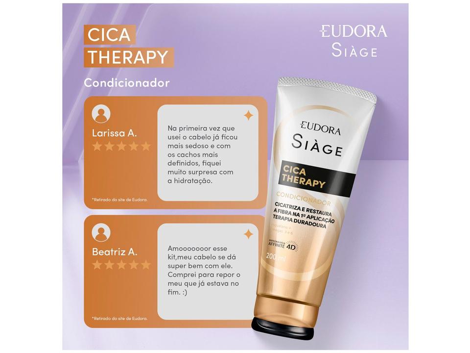 Condicionador Eudora Siàge Cica Therapy 200ml - 2