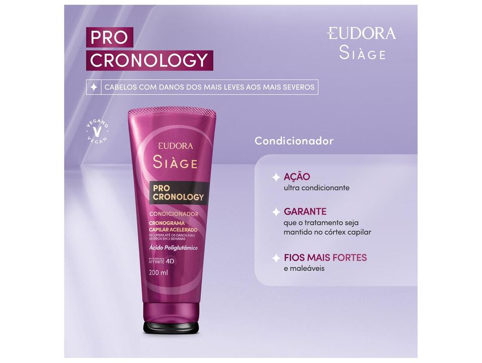 Condicionador Eudora Siàge Pro Cronology 200ml - 1