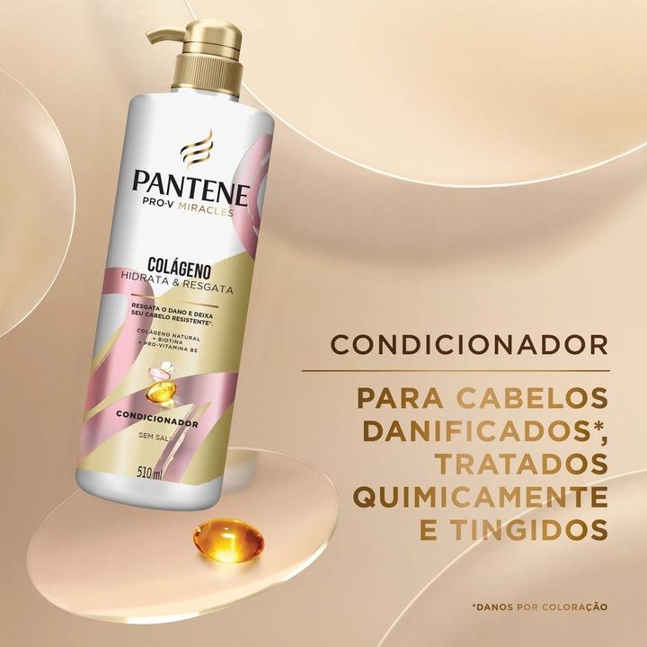 Condicionador Pantene Pro-v Miracles Colágeno - 1