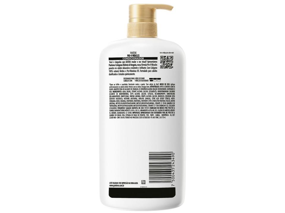 Condicionador Pantene Pro-V Miracles Colágeno Hidrata & Resgata 1L - 6
