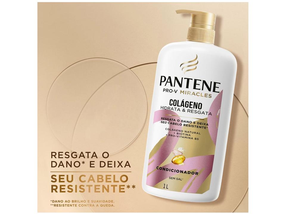Condicionador Pantene Pro-V Miracles Colágeno Hidrata & Resgata 1L - 2