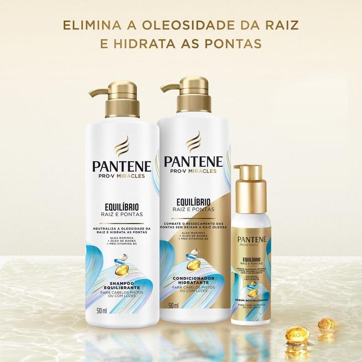 Condicionador Pantene PRO-V Miracles  Equilíbrio Limpa e Hidrata 510 ml - 7