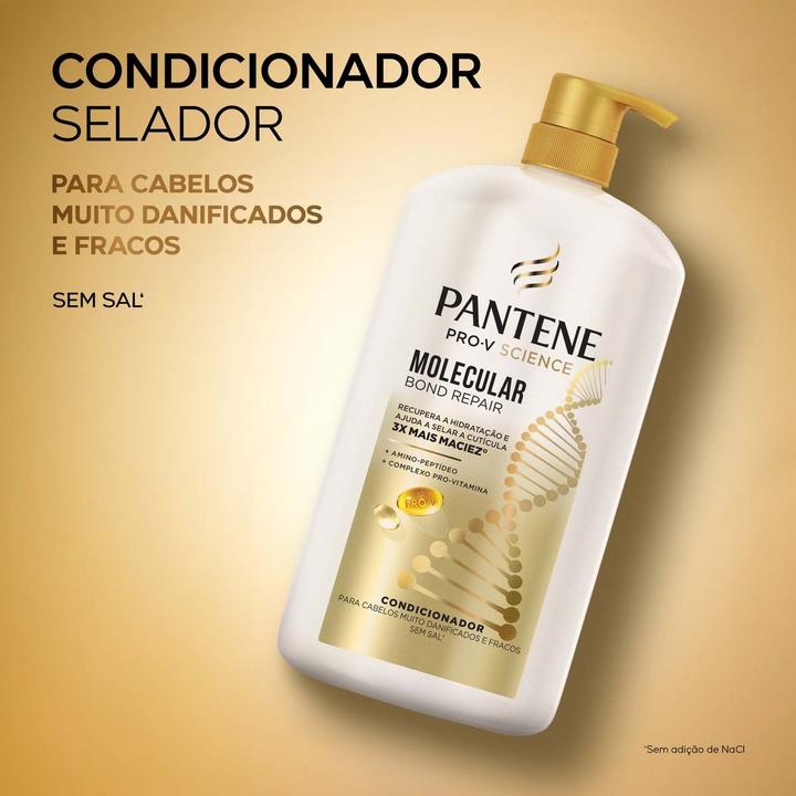 Condicionador Pantene Pro-V Science Molecular Bond Repair 1L - 3