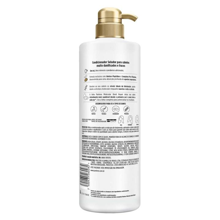 Condicionador Pantene Pro-V Science Molecular Bond Repair 510ml - 8