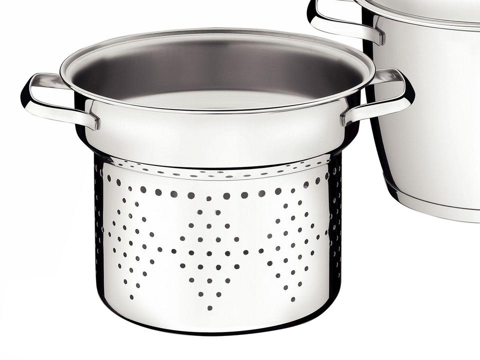 Conjunto Cozi-Pasta Inox 2 Peças - 1