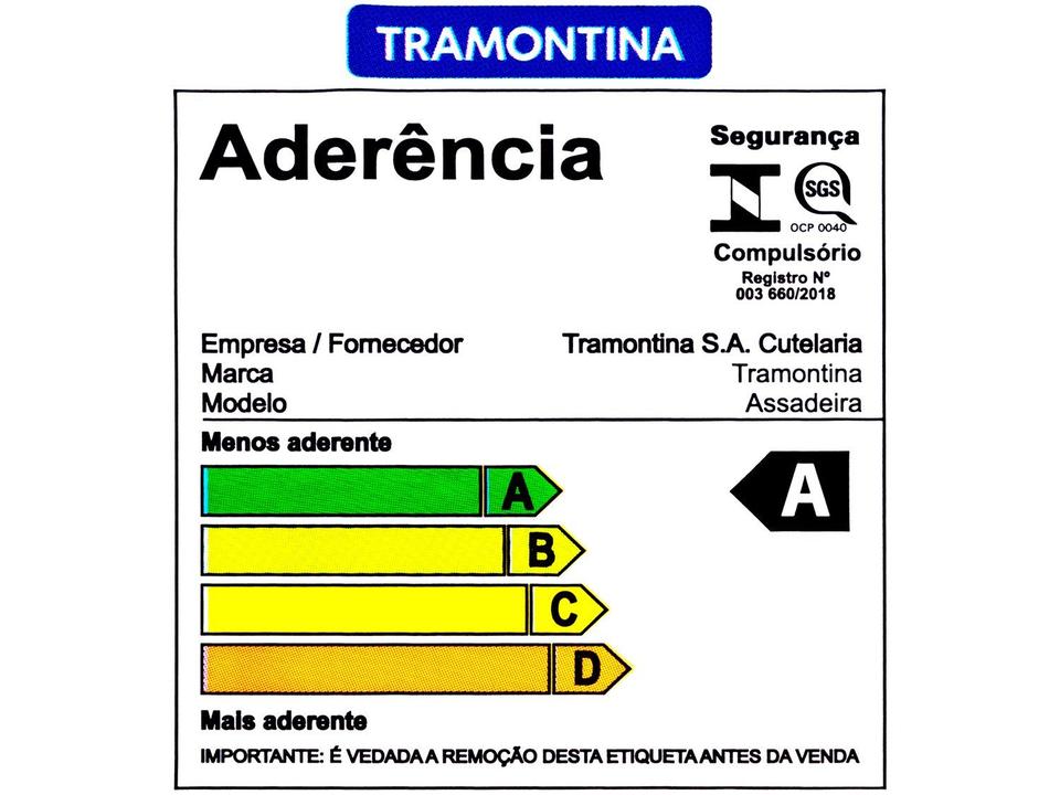 Conjunto de Assadeiras de Alumínio Antiaderente Tramontina Brasil 2 Peças - 11