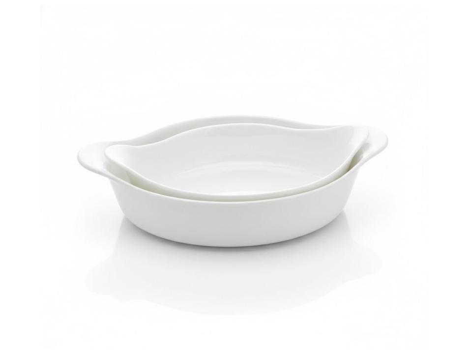 Conjunto de Assadeiras de Vidro Marinex Opaline 2 Peças - 2