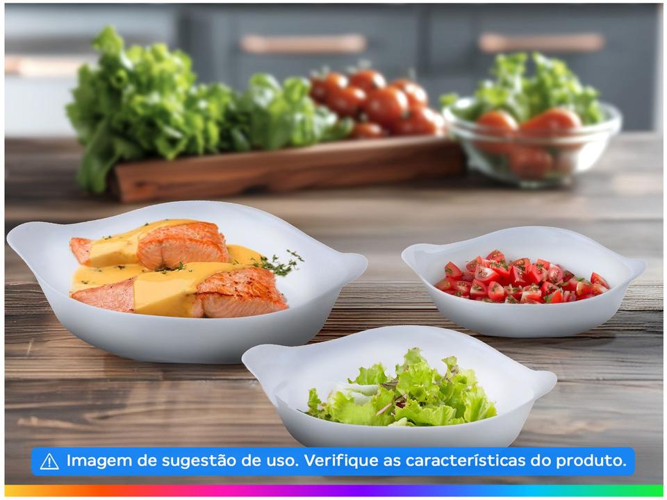 Conjunto de Assadeiras de Vidro Marinex - 1