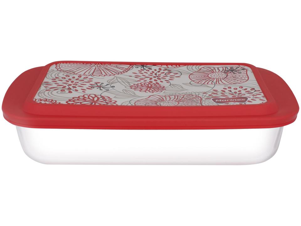 Conjunto de Assadeiras de Vidro Marinex Prática - 7