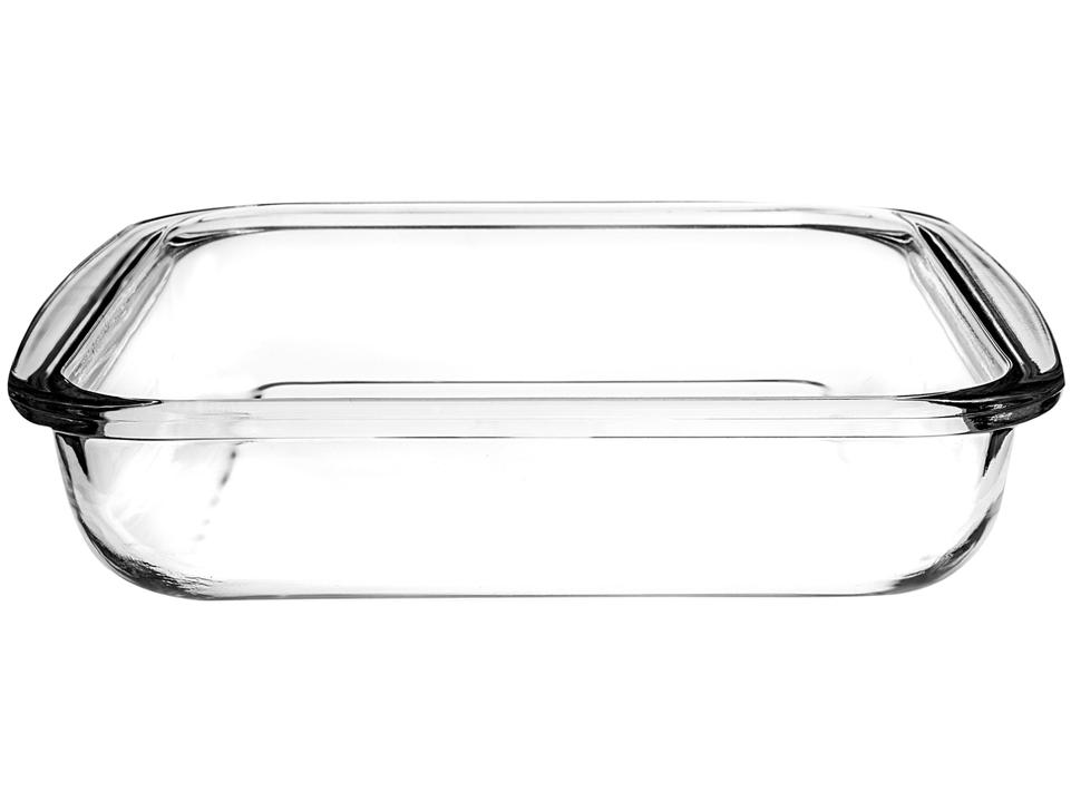 Conjunto de Assadeiras Marinex Quadrado de Vidro 2 Peças Com Alça 15220200943957 - 2