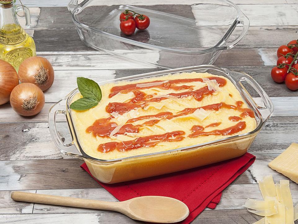 Conjunto de Assadeiras Marinex Retangular de Vidro - 1